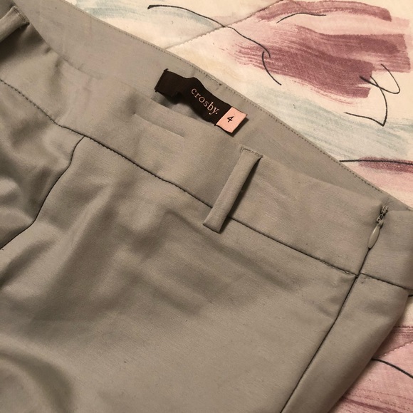 Chic business casual light grey work pants - Picture 4 of 4